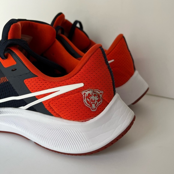 Nike zoom Pegasus 38 running shoe NFL Chicago bears men’s size 10.5 - Picture 4 of 13